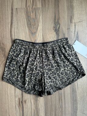 Lululemon Leopard Shorts NWT